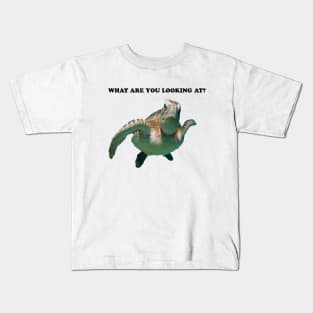 WHAT ARE YOU LOOKING AT? Kids T-Shirt